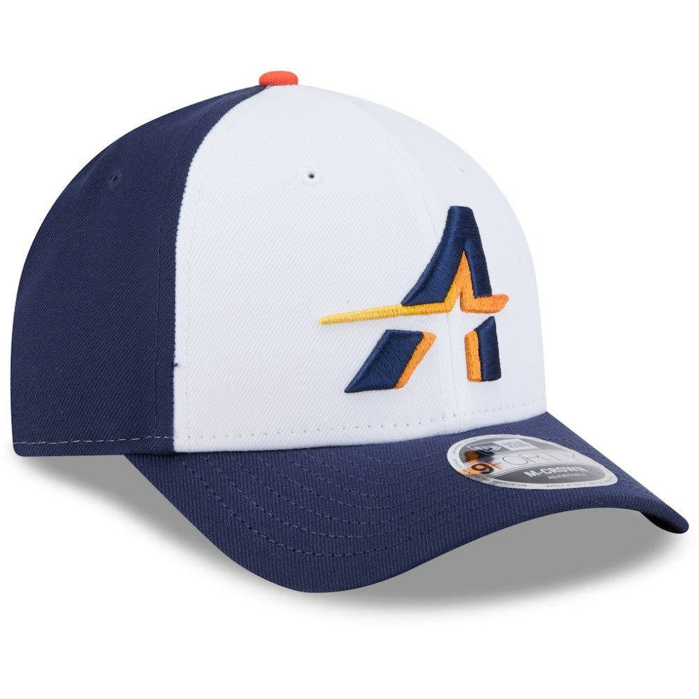 Houston Astros New Era 2025 City Connect 9FORTY M-Crown Adjustable Hat - White/Navy - New Era Online