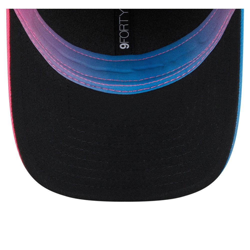 Miami Marlins New Era 2025 City Connect 9FORTY M-Crown Adjustable Hat - Black/Pink - New Era Discount