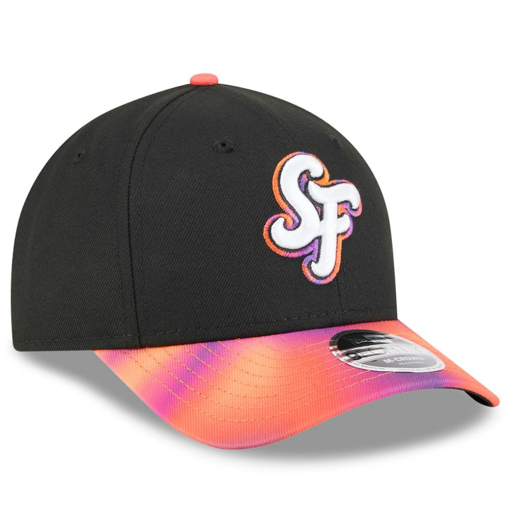 San Francisco Giants New Era 2025 City Connect 9FORTY M-Crown Adjustable Hat - Black/Orange - New Era Lifestyle