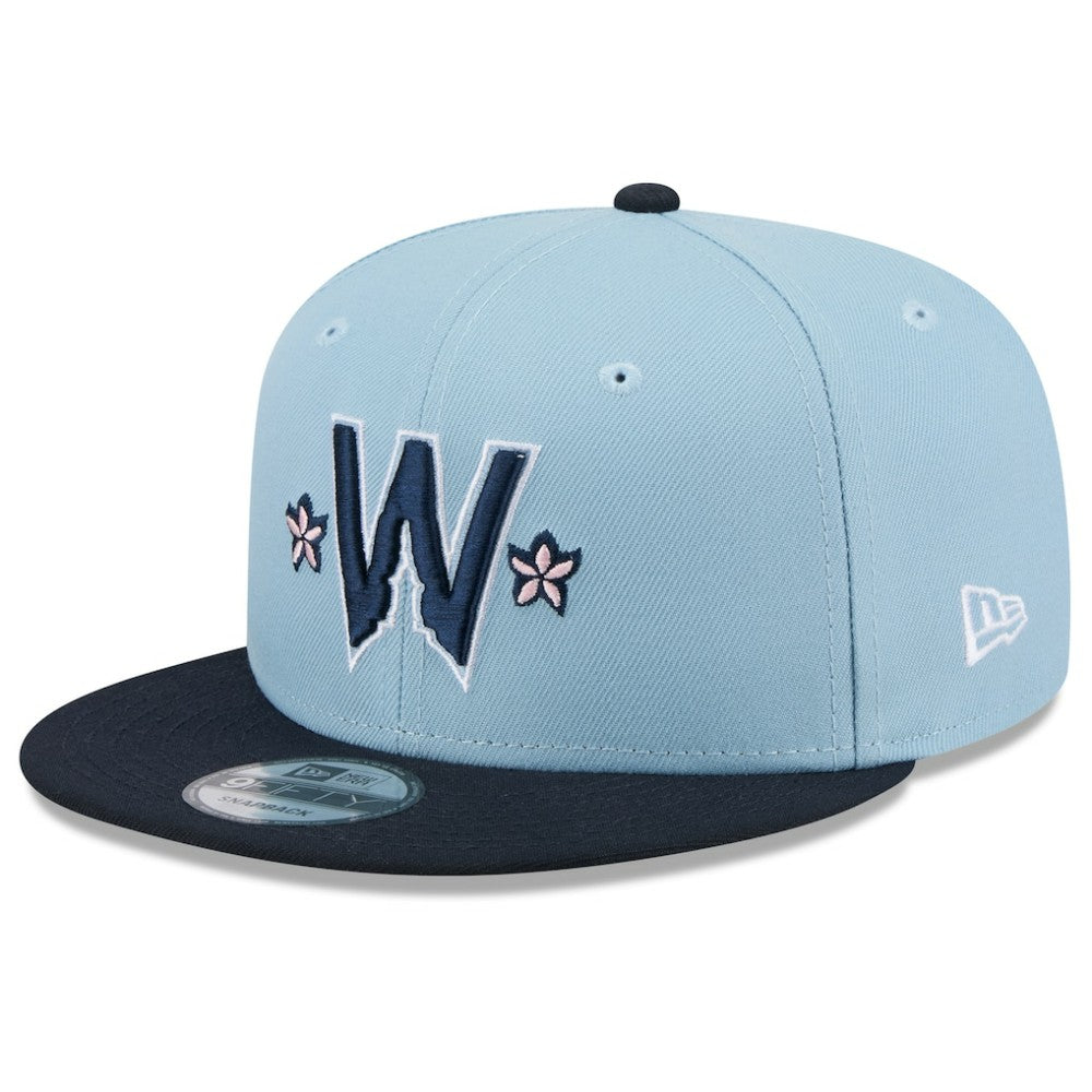 Washington Nationals New Era 2025 City Connect 9FIFTY Snapback Hat - Light Blue/Navy - New Era on Sale