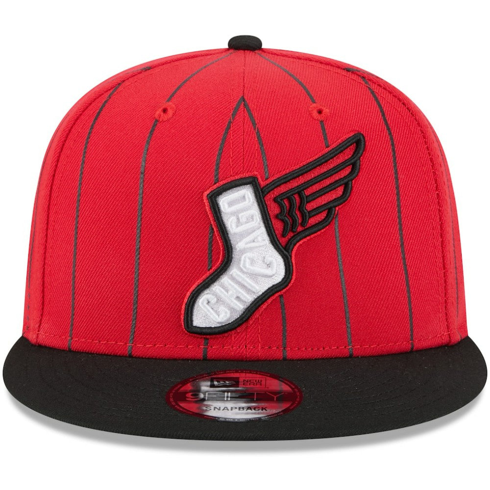Chicago White Sox New Era 2025 City Connect 9FIFTY Snapback Hat - Red/Black - New Era Online