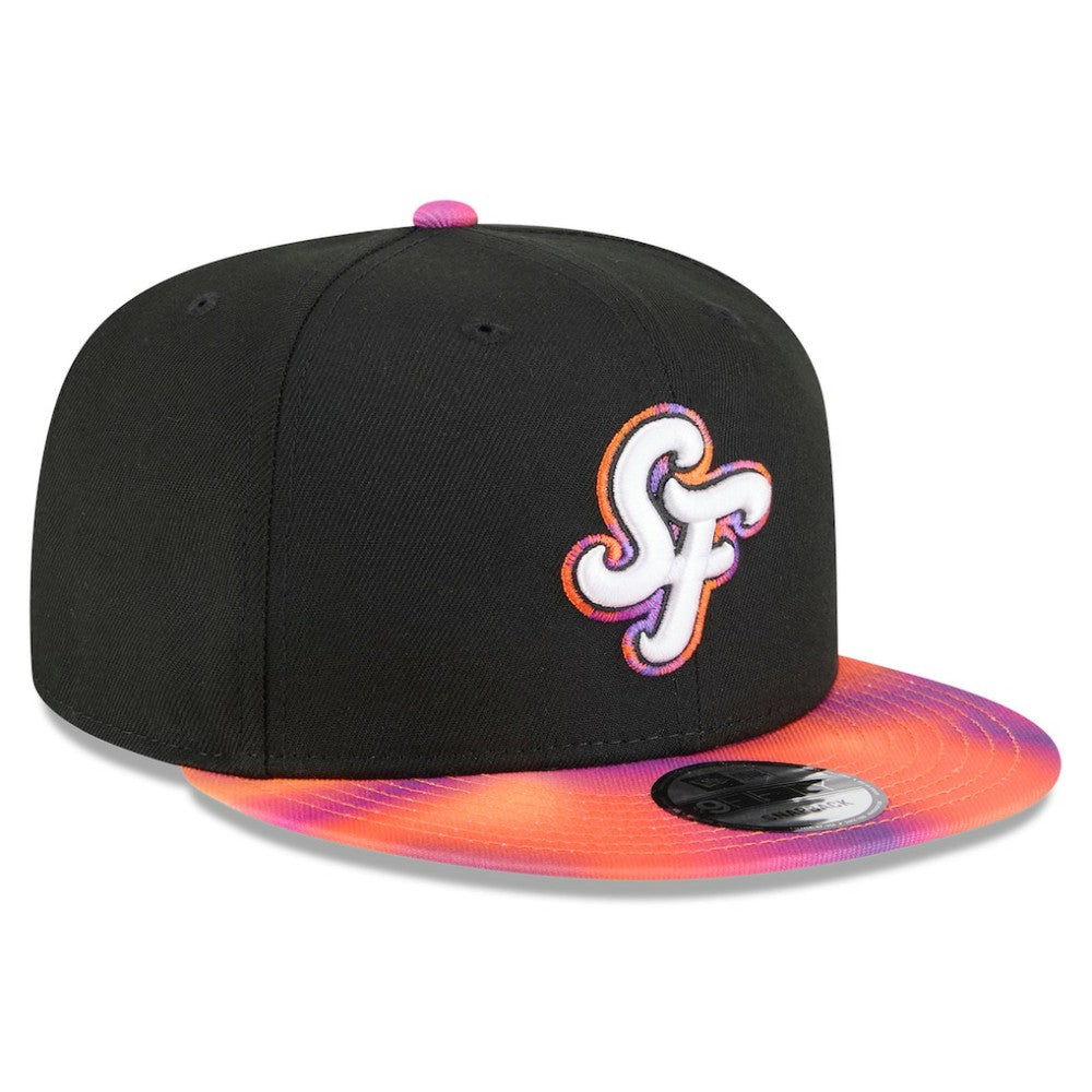 San Francisco Giants New Era 2025 City Connect 9FIFTY Snapback Hat - Black/Orange - New Era Sale
