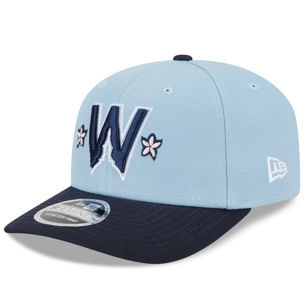 Washington Nationals New Era 2025 City Connect 9SEVENTY Adjustable Hat - Light Blue/Navy - New Era on Sale