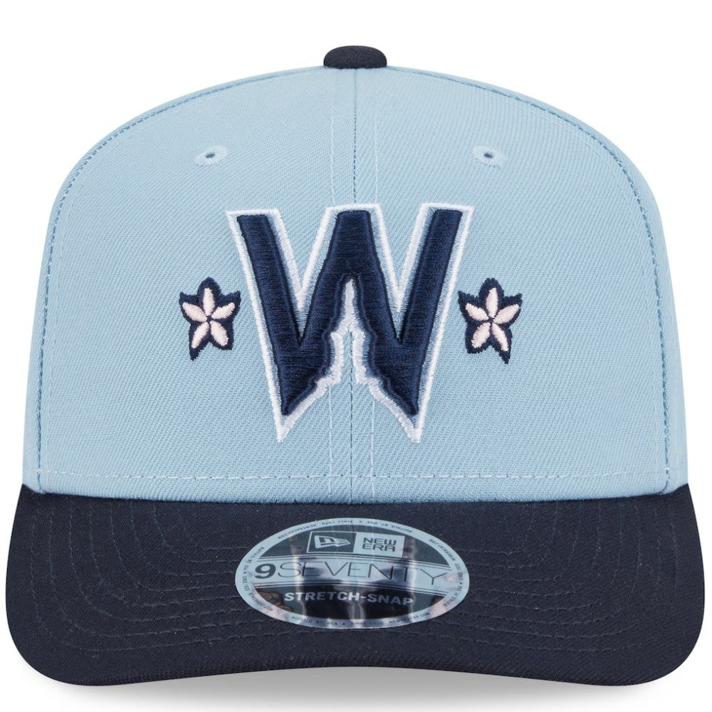 Washington Nationals New Era 2025 City Connect 9SEVENTY Adjustable Hat - Light Blue/Navy - New Era on Sale