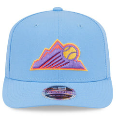 Colorado Rockies New Era 2025 City Connect 9SEVENTY Adjustable Hat - Light Blue - New Era Lifestyle