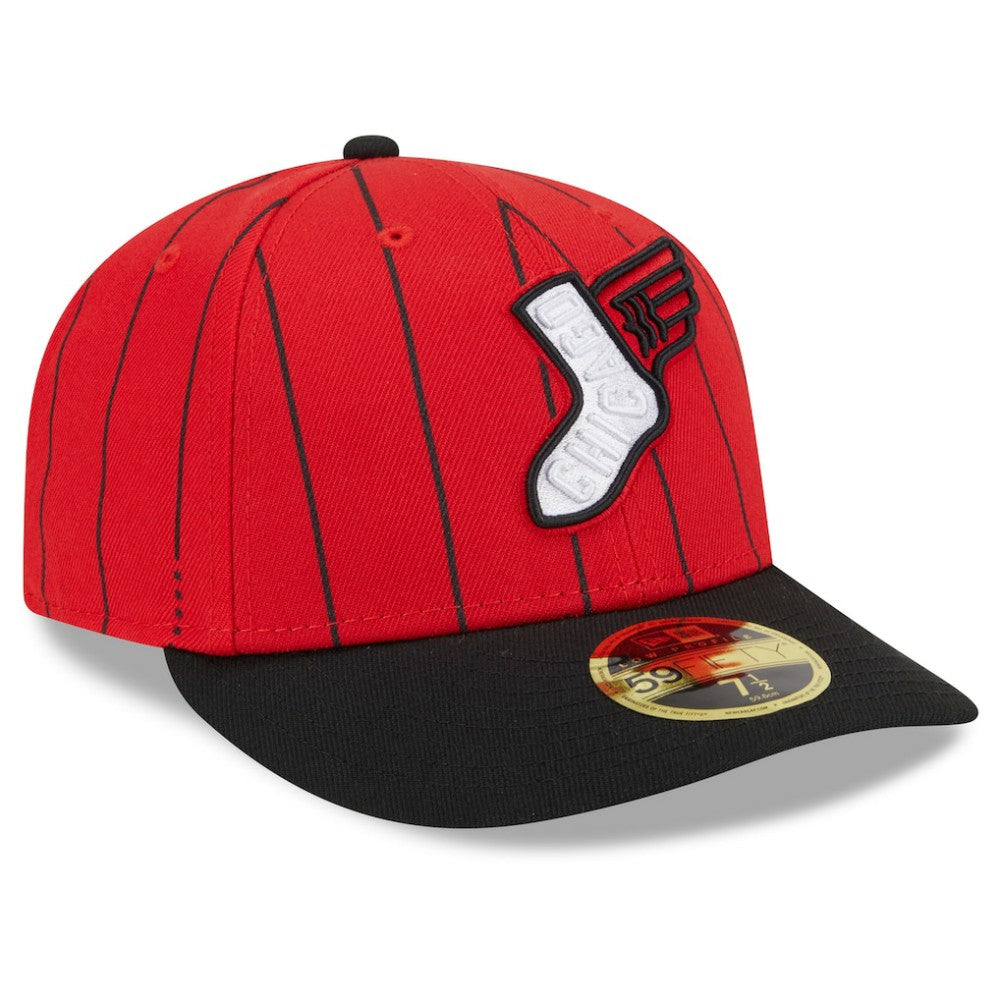 Chicago White Sox New Era 2025 City Connect Low Profile 59FIFTY Fitted Hat - Red/Black - New Era Sale
