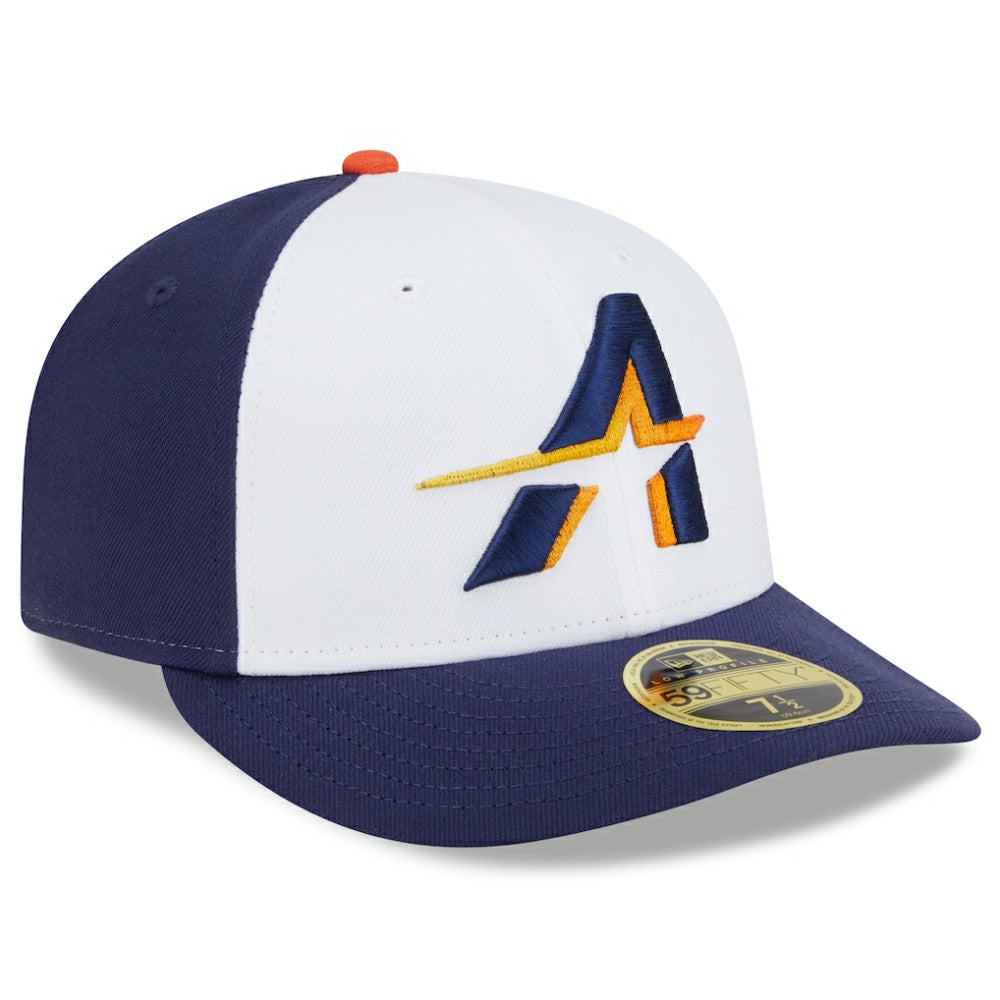 Houston Astros New Era 2025 City Connect Low Profile 59FIFTY Fitted Hat - White/Navy - New Era Lifestyle