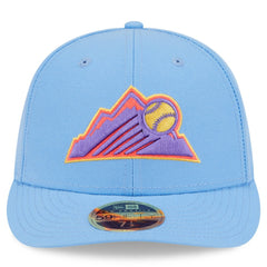 Colorado Rockies New Era 2025 City Connect Low Profile 59FIFTY Fitted Hat - Light Blue - New Era Lifestyle
