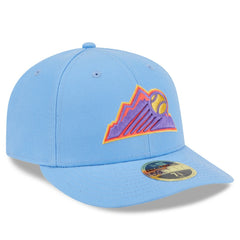 Colorado Rockies New Era 2025 City Connect Low Profile 59FIFTY Fitted Hat - Light Blue - New Era Lifestyle