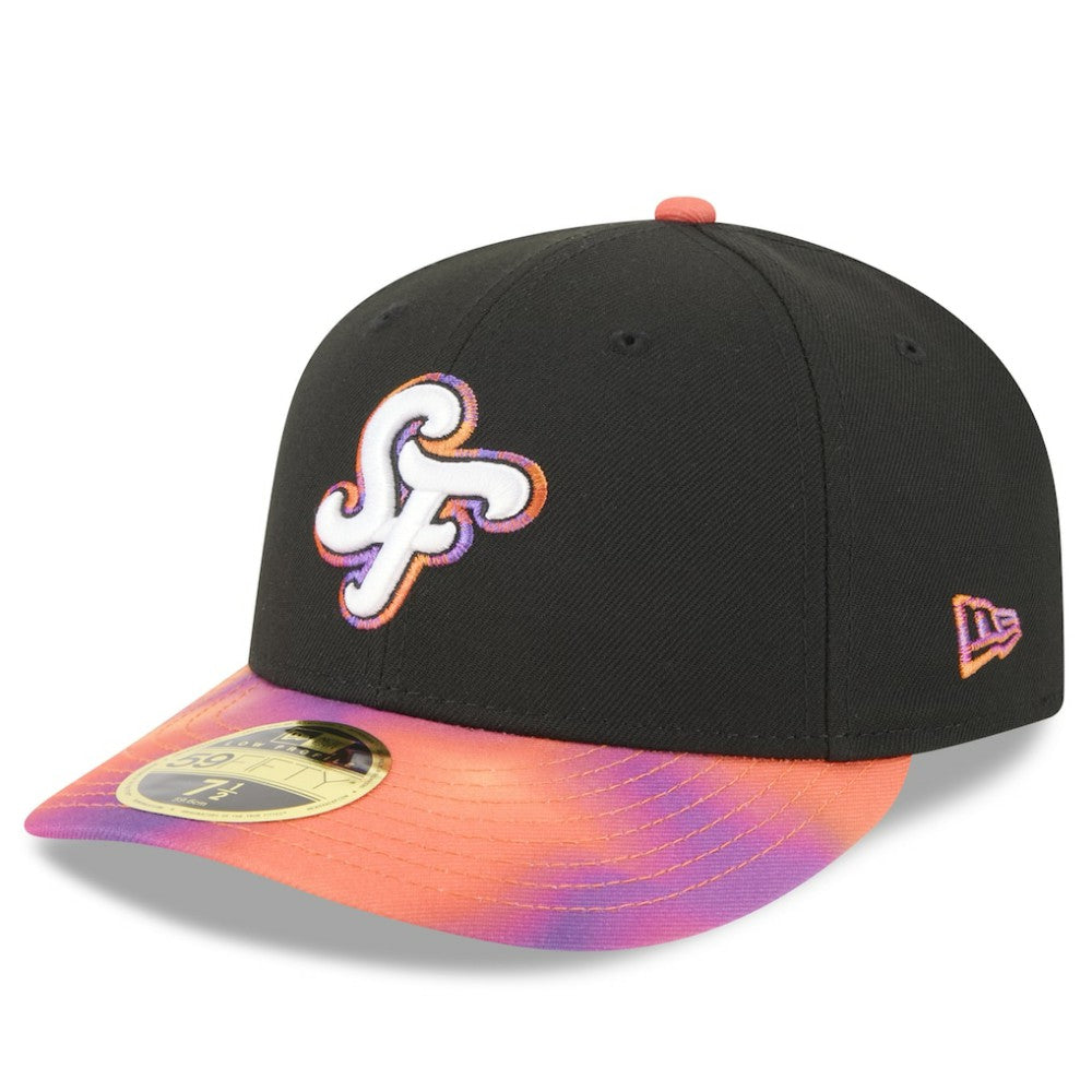 San Francisco Giants New Era 2025 City Connect Low Profile 59FIFTY Fitted Hat - Black/Orange - New Era Online