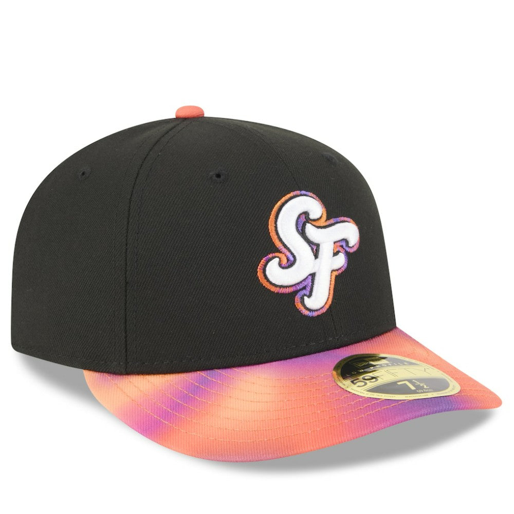 San Francisco Giants New Era 2025 City Connect Low Profile 59FIFTY Fitted Hat - Black/Orange - New Era Online
