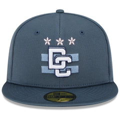 Washington Nationals New Era 2025 City Connect Batting Practice 59FIFTY Fitted Hat - Blue - New Era Lifestyle