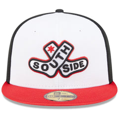 Chicago White Sox New Era 2025 City Connect Batting Practice 59FIFTY Fitted Hat - White/Red - New Era Lifestyle