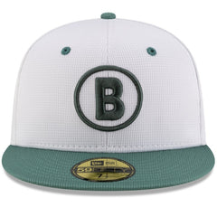 Boston Red Sox New Era 2025 City Connect Batting Practice 59FIFTY Fitted Hat - White/Green - New Era Online