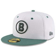 Boston Red Sox New Era 2025 City Connect Batting Practice 59FIFTY Fitted Hat - White/Green - New Era Online