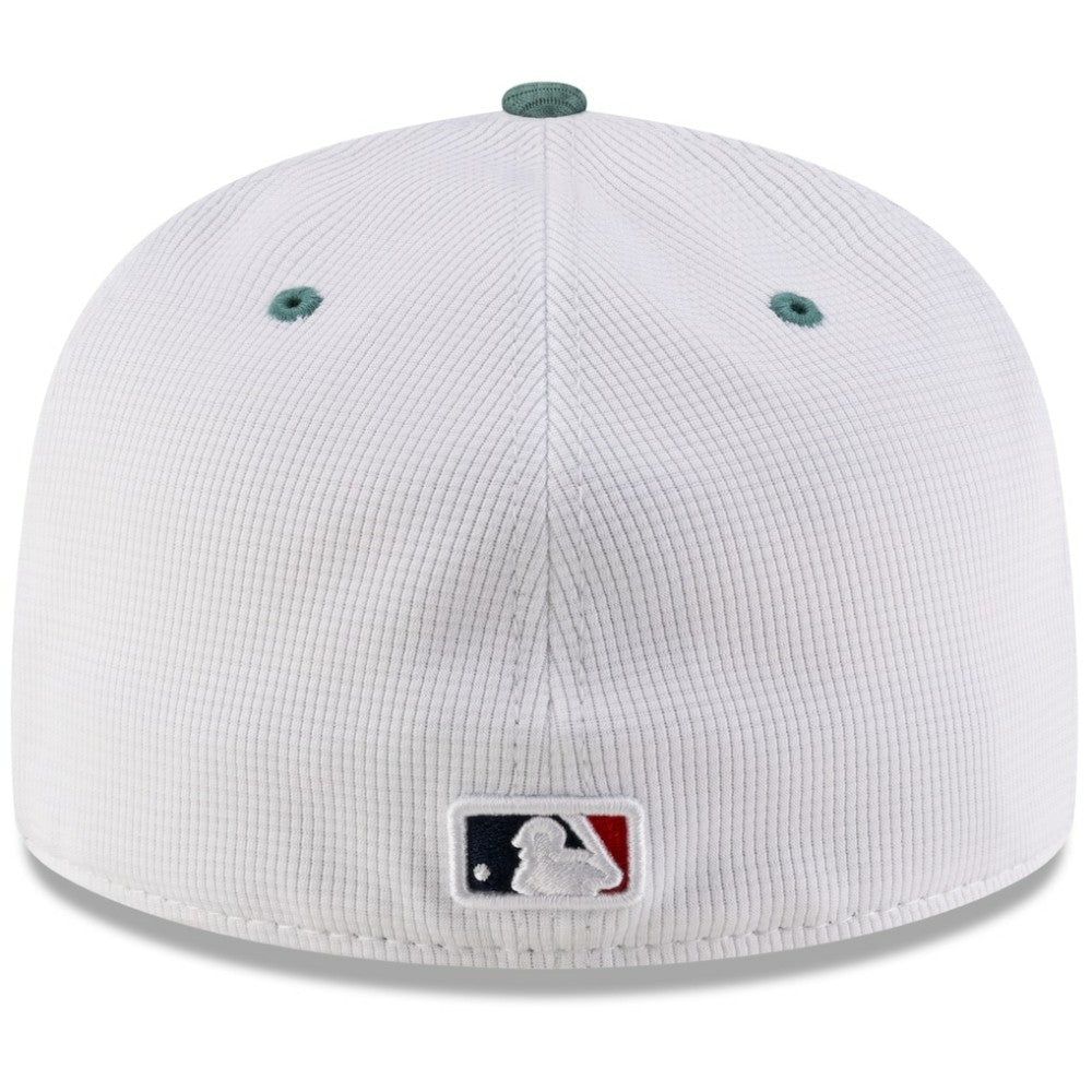 Boston Red Sox New Era 2025 City Connect Batting Practice 59FIFTY Fitted Hat - White/Green - New Era Online