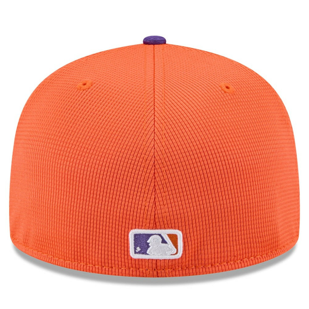 San Francisco Giants New Era 2025 City Connect Batting Practice 59FIFTY Fitted Hat - Orange/Purple - New Era Lifestyle
