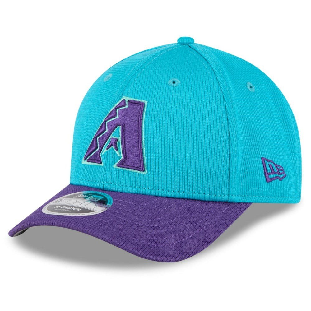 Arizona Diamondbacks New Era 2025 City Connect Batting Practice M-Crown 9FORTY Adjustable Hat - Teal/Purple - New Era on Sale