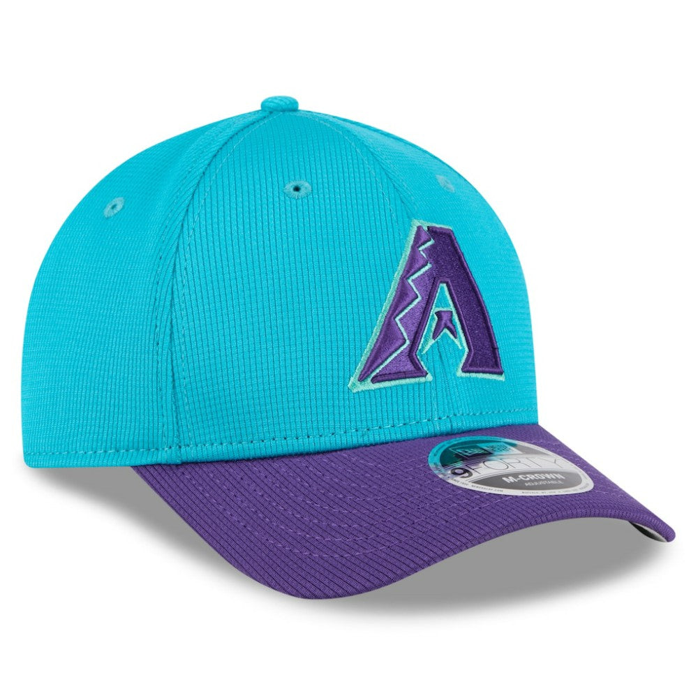 Arizona Diamondbacks New Era 2025 City Connect Batting Practice M-Crown 9FORTY Adjustable Hat - Teal/Purple - New Era on Sale