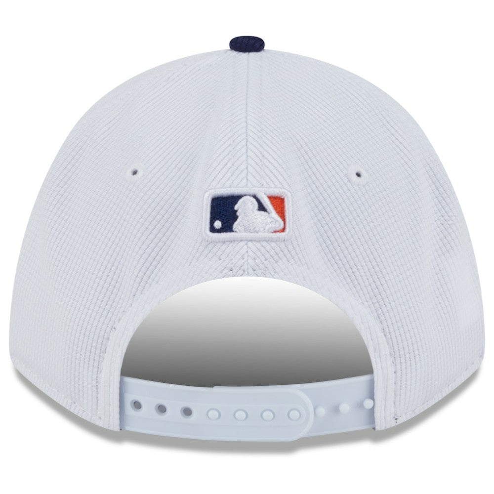 Houston Astros New Era 2025 City Connect Batting Practice 9FORTY Adjustable Hat - White/Navy - New Era Discount