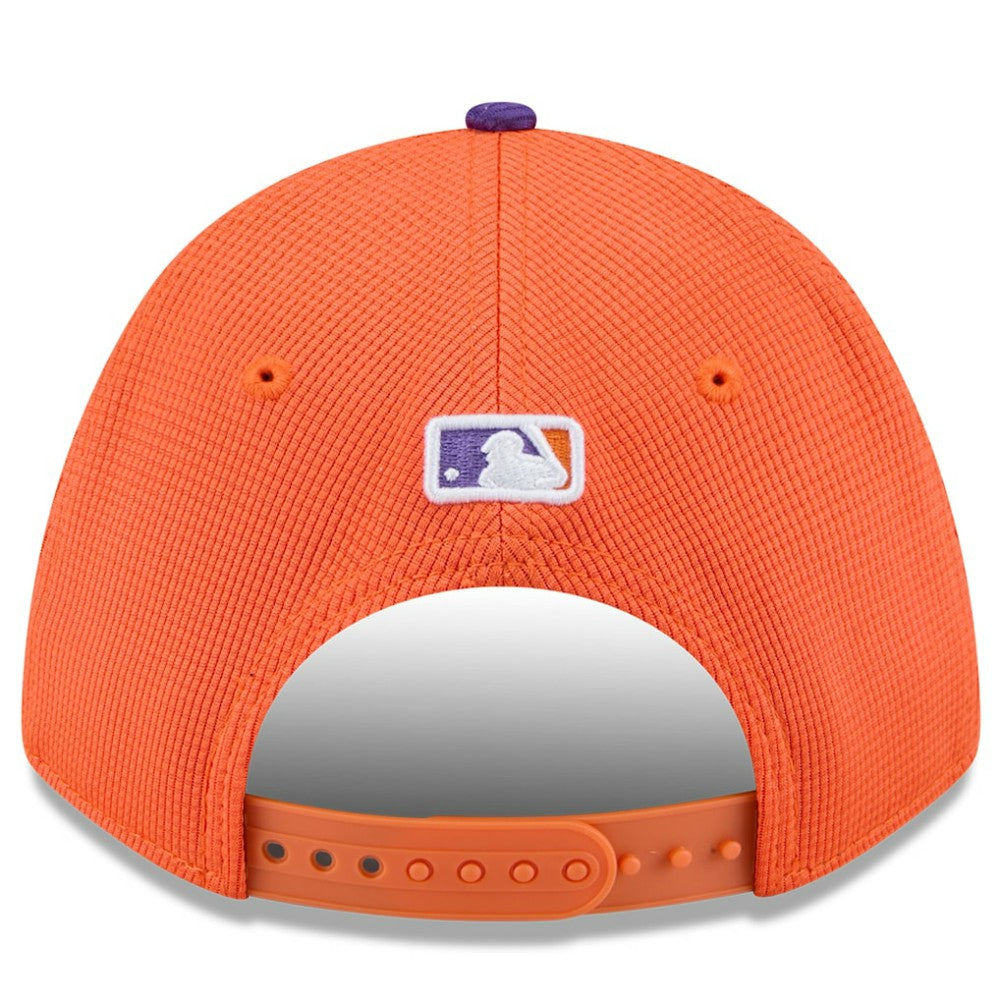 San Francisco Giants New Era 2025 City Connect Batting Practice 9FORTY Adjustable Hat - Orange/Purple - New Era Discount