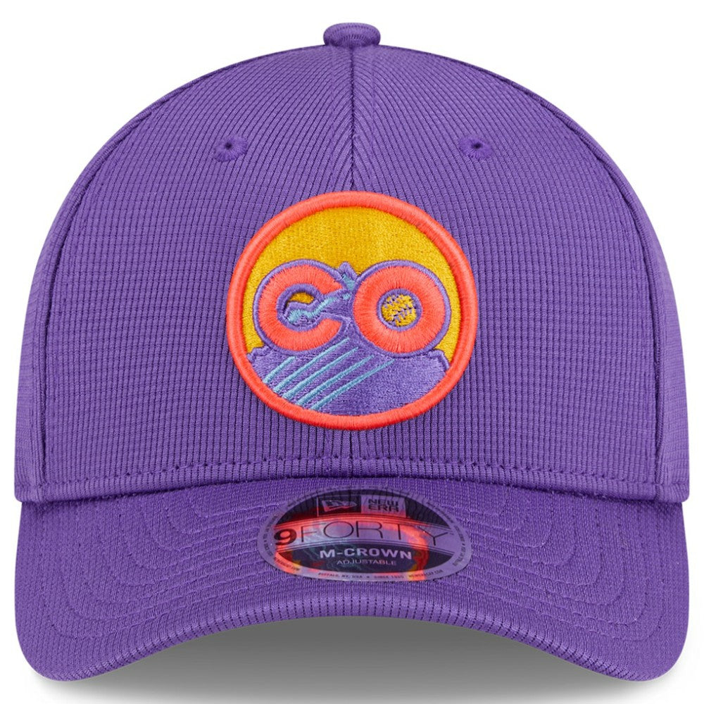 Colorado Rockies New Era 2025 City Connect Batting Practice 9FORTY Adjustable Hat - Purple - New Era Discount