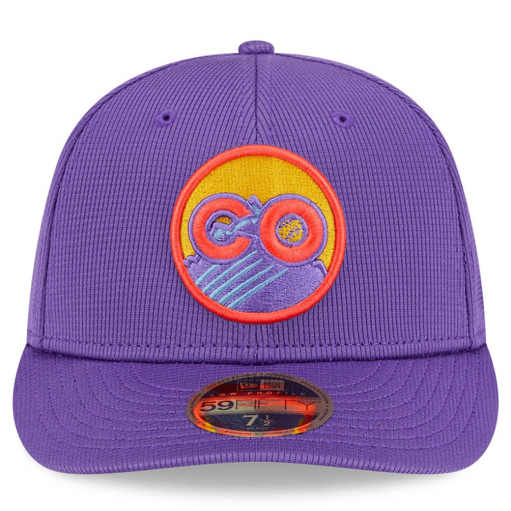Colorado Rockies New Era 2025 City Connect Batting Practice Low Profile 59FIFTY Fitted Hat - Purple - New Era Discount