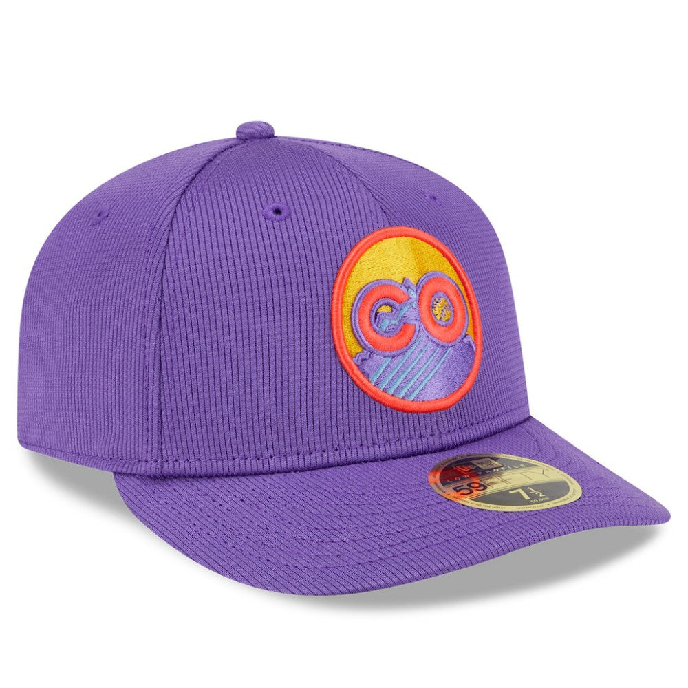 Colorado Rockies New Era 2025 City Connect Batting Practice Low Profile 59FIFTY Fitted Hat - Purple - New Era Discount