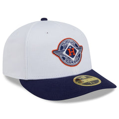 Houston Astros New Era 2025 City Connect Batting Practice Low Profile 59FIFTY Fitted Hat - White/Navy - New Era Online