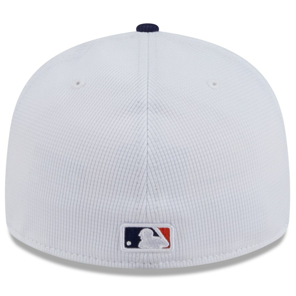 Houston Astros New Era 2025 City Connect Batting Practice Low Profile 59FIFTY Fitted Hat - White/Navy - New Era Online
