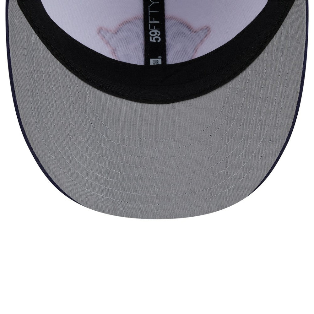 Houston Astros New Era 2025 City Connect Batting Practice Low Profile 59FIFTY Fitted Hat - White/Navy - New Era Online