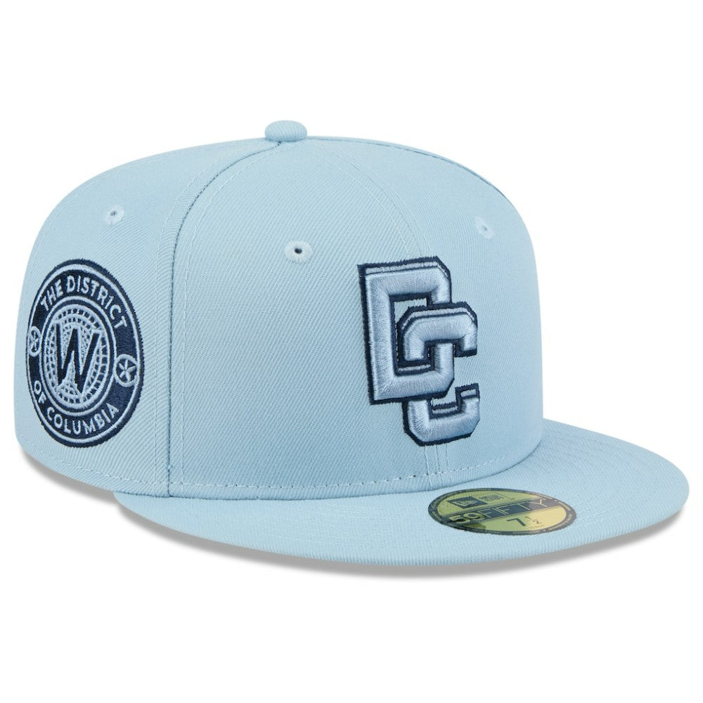 Washington Nationals New Era 2025 City Connect Fan Pack 59FIFTY Fitted Hat - Light Blue - New Era Sale