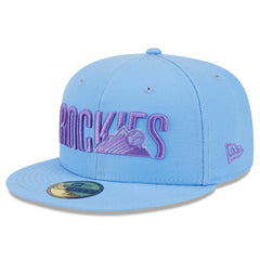 Colorado Rockies New Era 2025 City Connect Fan Pack 59FIFTY Fitted Hat - Light Blue - New Era Sale