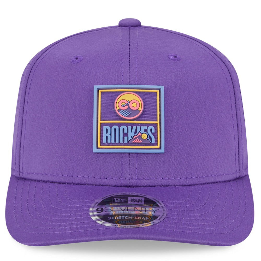 Colorado Rockies New Era 2025 City Connect Fan Pack 9SEVENTY Adjustable Hat - Purple - New Era Discount