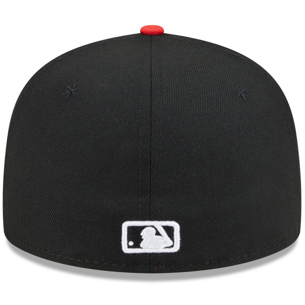 Chicago White Sox New Era 2025 City Connect Alternate 59FIFTY Fitted Hat - Black/Red - New Era Sale