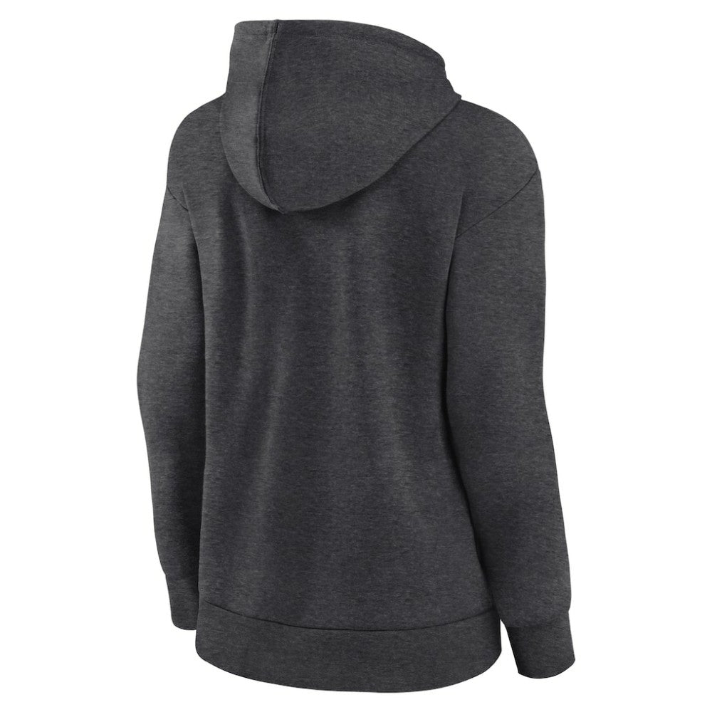 Vegas Golden Knights Women's Primary Logo Pullover Hoodie - Charcoal - NHL 202183360