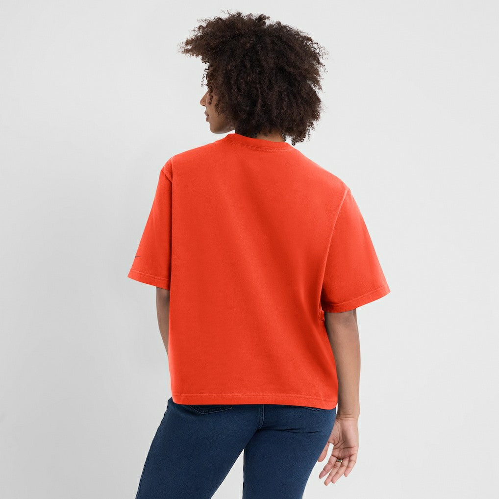 Nike Cincinnati Bengals Women's Glory Arch Boxy T-Shirt Orange