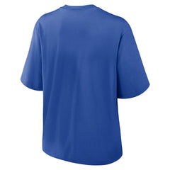 Nike Buffalo Bills Women's Glory Arch Boxy T-Shirt Royal