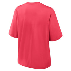 Nike San Francisco 49ers Women's Glory Arch Boxy T-Shirt Scarlet