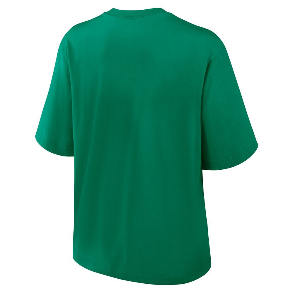 Nike New York Jets Women's Glory Arch Boxy T-Shirt Green