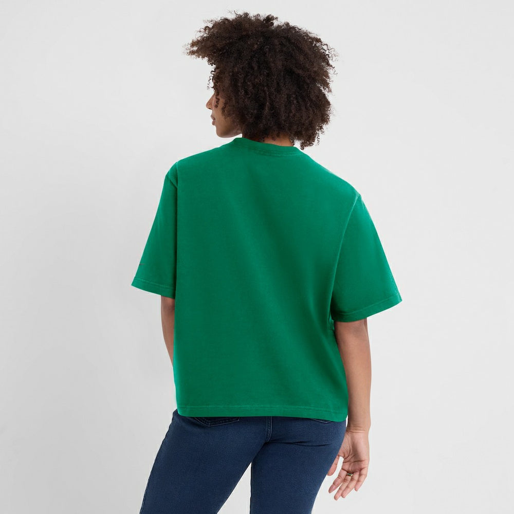 Nike New York Jets Women's Glory Arch Boxy T-Shirt Green