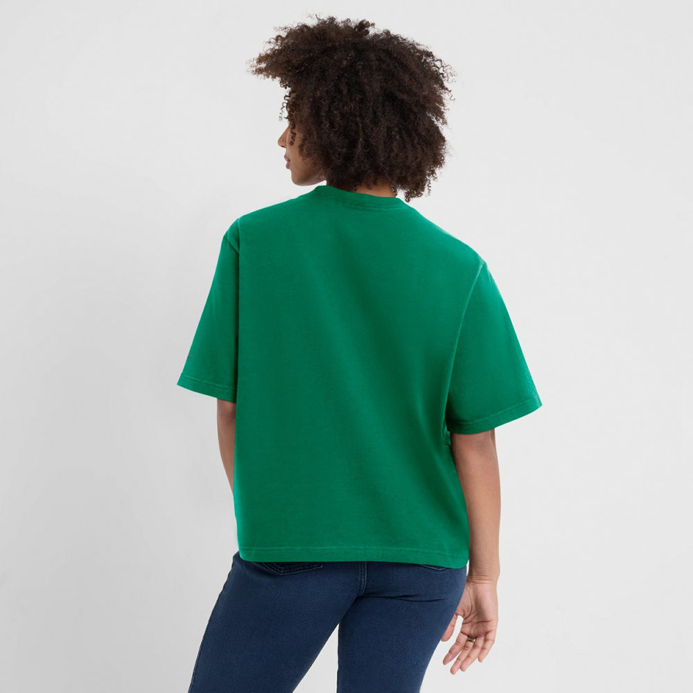 Nike Green Bay Packers Women's Glory Arch Boxy T-Shirt Green