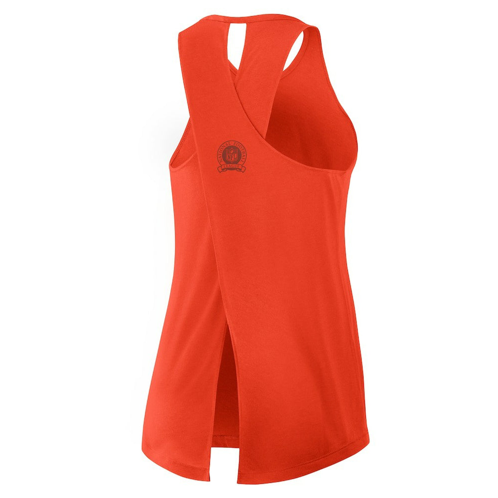 Nike Cincinnati Bengals Women's Glory Open-Back Crisscross Dri-FIT Tank Top Orange