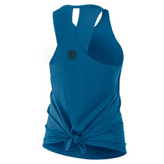 Nike Tennessee Titans Women's Glory Open-Back Crisscross Dri-FIT Tank Top Navy