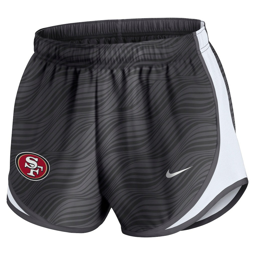 Nike San Francisco 49ers Women's Tempo Dri-FIT Shorts Anthracite