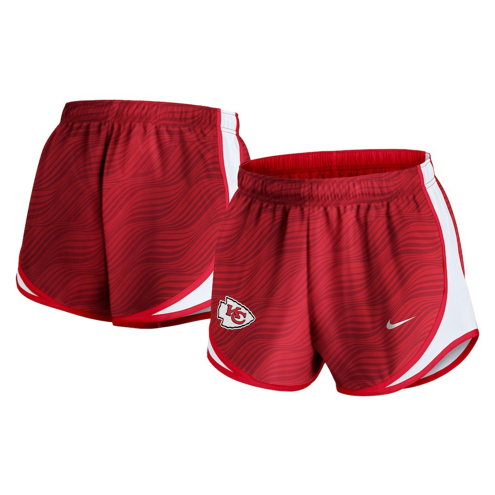Nike Kansas City Chiefs Women's Tempo Dri-FIT Shorts Red