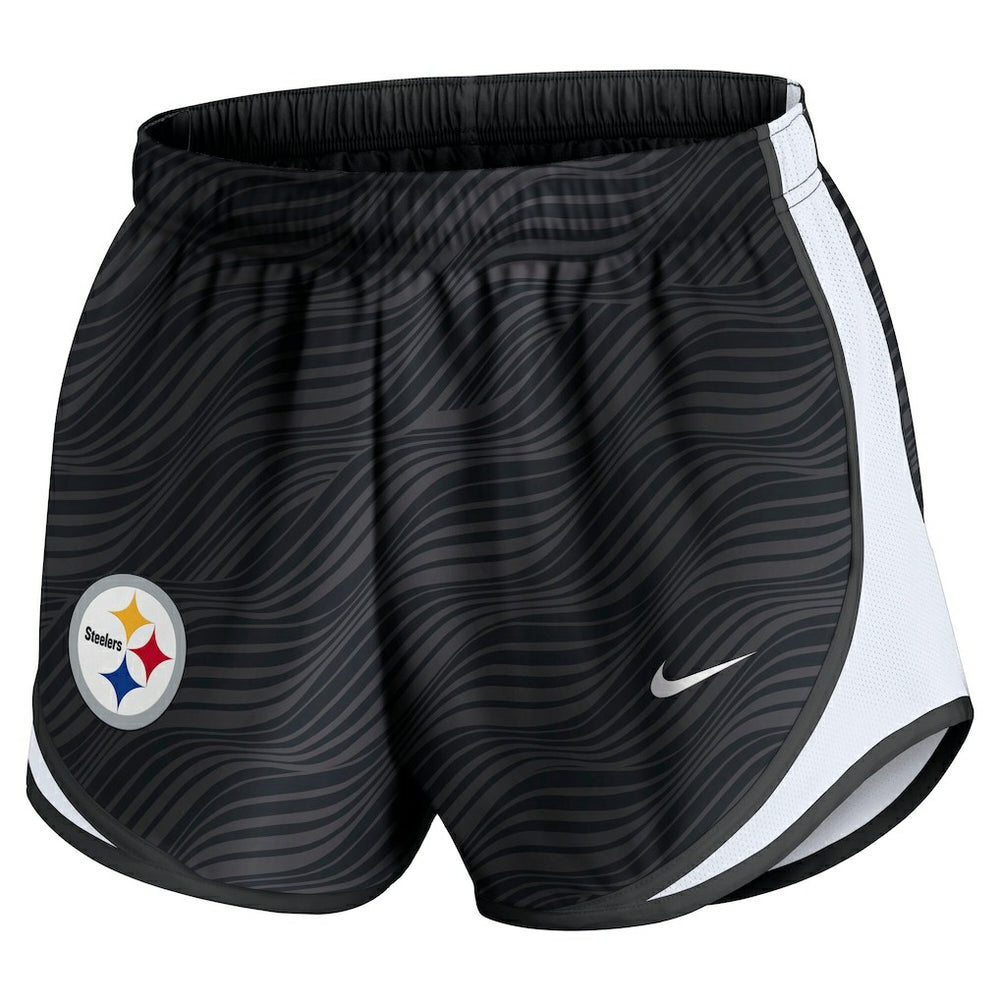 Nike Pittsburgh Steelers Women's Tempo Dri-FIT Shorts Anthracite