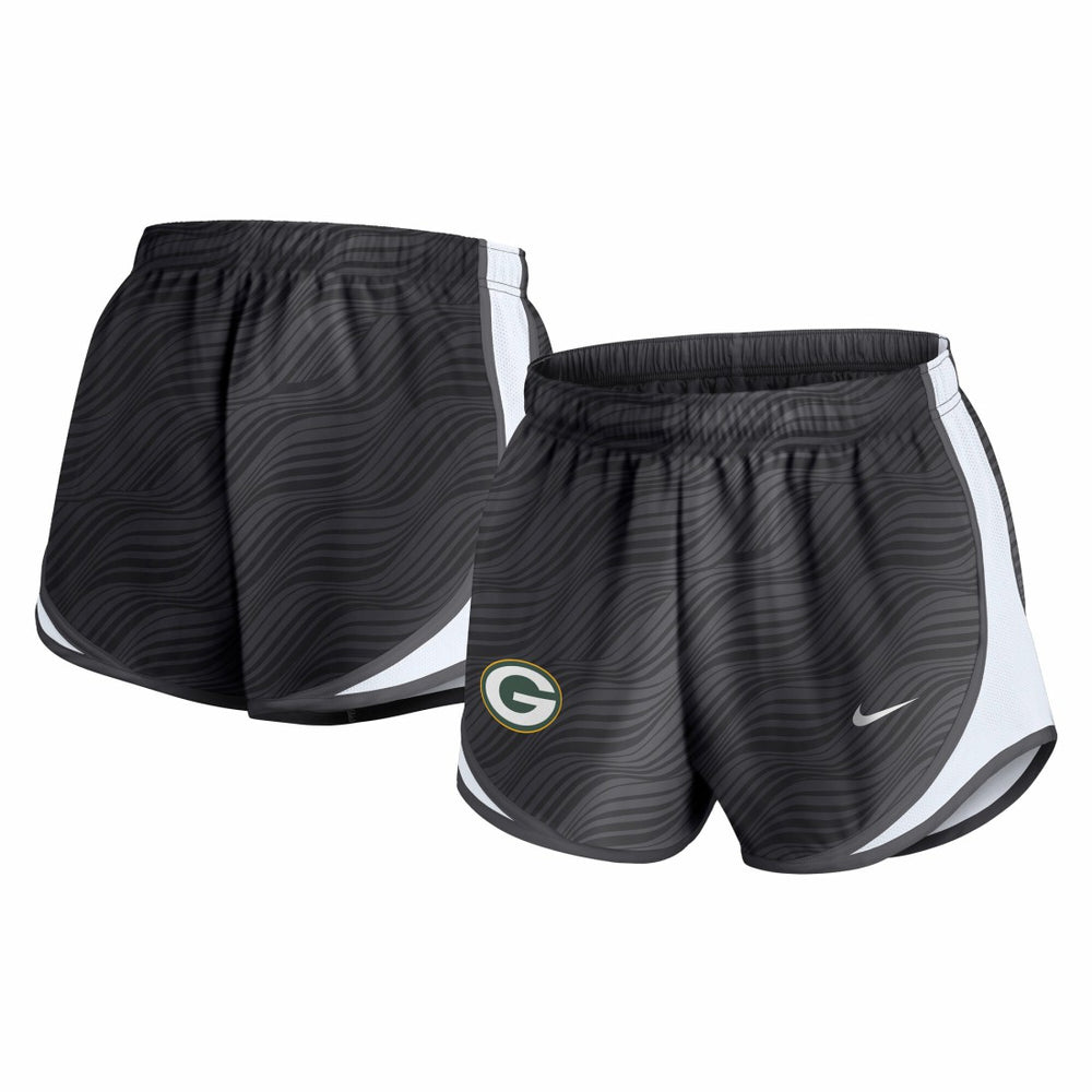 Nike Green Bay Packers Women's Tempo Dri-FIT Shorts Anthracite