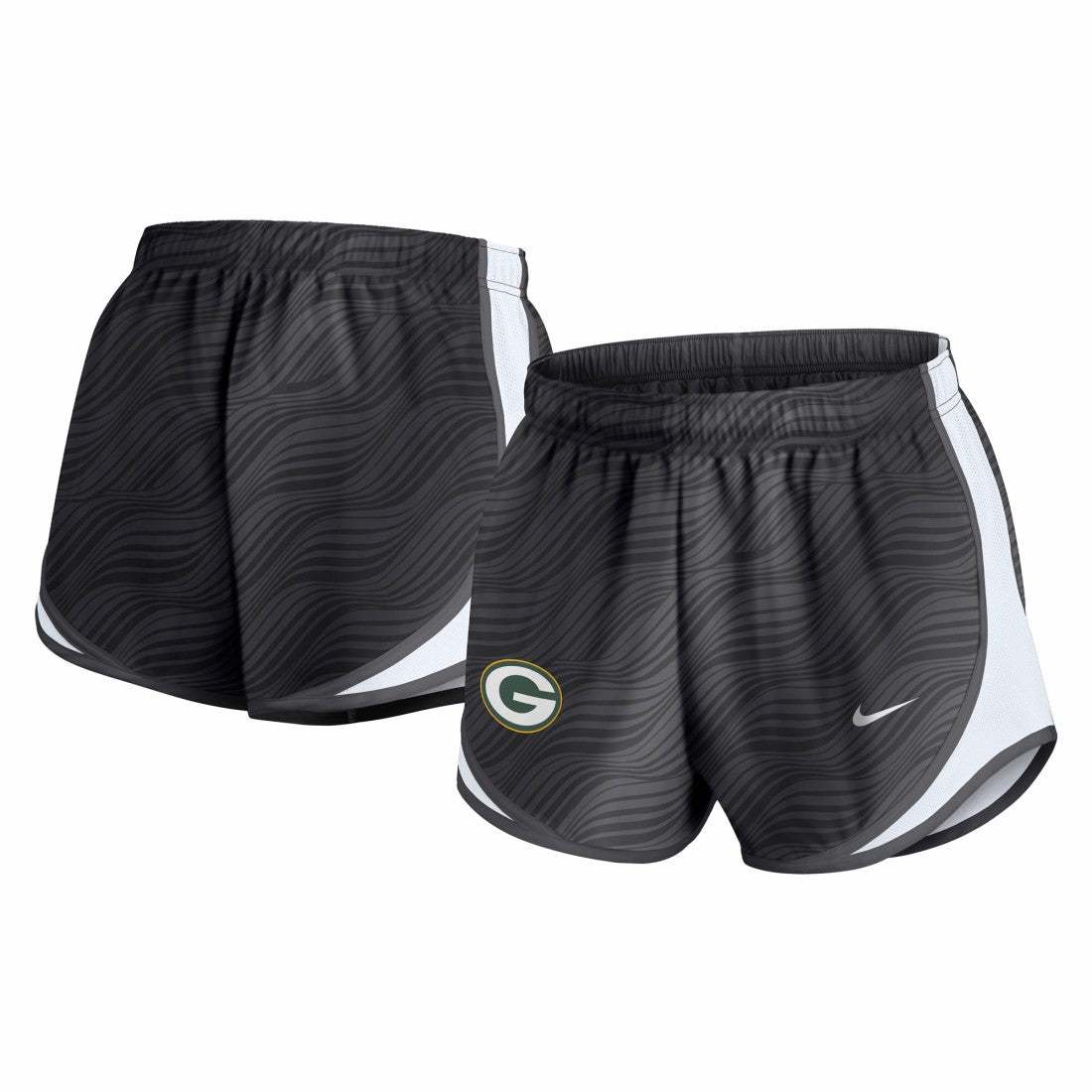 Nike Green Bay Packers Women's Tempo Dri-FIT Shorts Anthracite