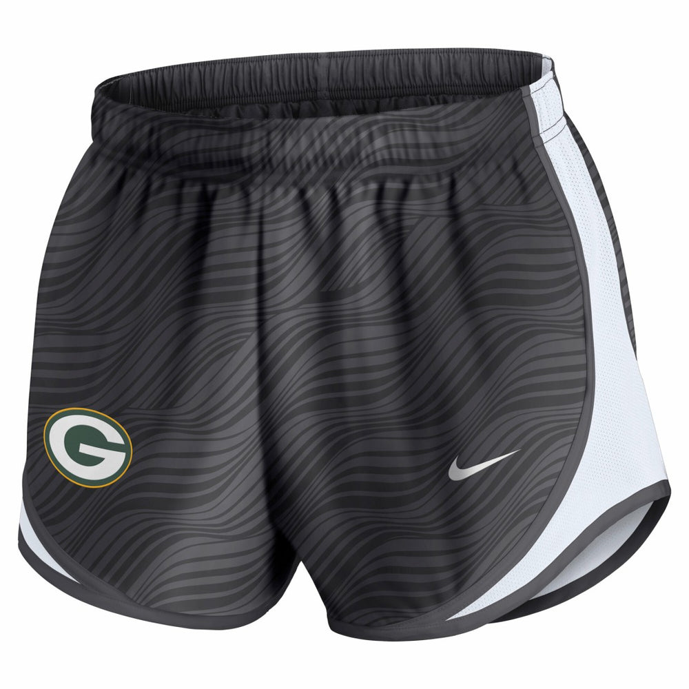 Nike Green Bay Packers Women's Tempo Dri-FIT Shorts Anthracite
